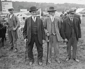 Typical Countrymen Long service estate employees at the Tunbridge Wells Agricultural Typical Countrymen Long service estate employees at the Tunbridge Wells Agricultural