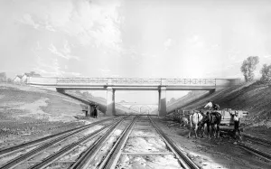 Railway Line Gallery: Wootton Basset Incline