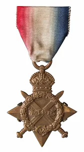 1914-15 Star Medal, First World War 1914-1918 1914-15 Star Medal, First World War 1914-1918