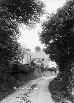 Images Dated 28th January 2019: The Bolingey Inn, Penwartha Road, Bolingey, Perranzabuloe, Cornwall. Early 1900s