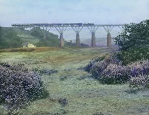 Carriages Gallery: Carnon Viaduct, Perranwell, Cornwall. Around 1925