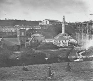 George Street Gallery: Carvedras Smelting Works, Truro, Cornwall. Around 1870
