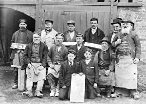 Mining Gallery: Carvedras Smelting Works, Truro, Cornwall. Around 1892