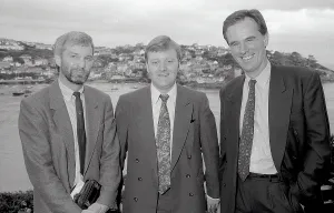 Charles Kennedy, Fowey, Cornwall. July 1992 Charles Kennedy, Fowey, Cornwall. July 1992