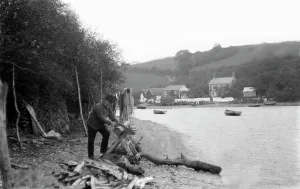 Coombe Creek, Kea, Cornwall. Around 1910 Coombe Creek, Kea, Cornwall. Around 1910