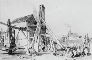 Dolcoath Mine, Camborne, Cornwall. 1831 Dolcoath Mine, Camborne, Cornwall. 1831