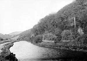 East Looe valley, Morval, Cornwall. Around 1890