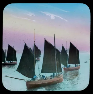 Fishing boats, Penzance, Cornwall. Around 1900 Fishing boats, Penzance, Cornwall. Around 1900