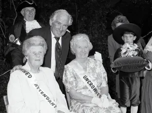 Fowey Regatta Queen, Fowey, Cornwall. August 1992 Fowey Regatta Queen, Fowey, Cornwall. August 1992
