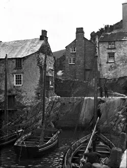 Images Dated 5th March 2016: Harbour, Polperro, Cornwall. 1914