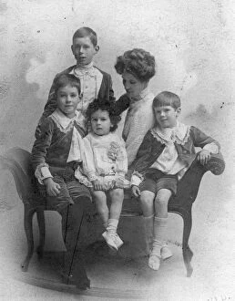 Military Collection: The Lennox-Boyd family. Around 1912