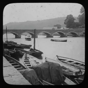 Looe Bridge, Looe, Cornwall. Around 1900 Looe Bridge, Looe, Cornwall. Around 1900
