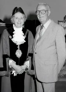 Mayor Making, Fowey, Cornwall. May 1991 Mayor Making, Fowey, Cornwall. May 1991