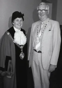 Mayor Making, Fowey, Cornwall. May 1994 Mayor Making, Fowey, Cornwall. May 1994