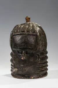 Related Images Gallery: Mende Sowei Mask, Sierra Leone, West Africa