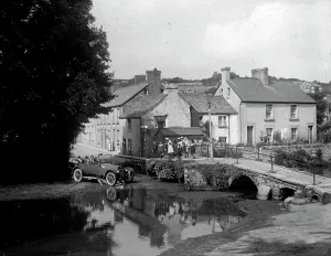Old Bridge, Launceston, Cornwall. 7th July 1921 Old Bridge, Launceston, Cornwall. 7th July 1921