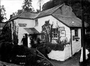 Old Post Office, Helford, Cornwall. Early 1900s