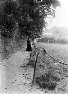 Victorian Era Photography Prints: Chainwalk, Kenwyn, Cornwall. Early 1900s
