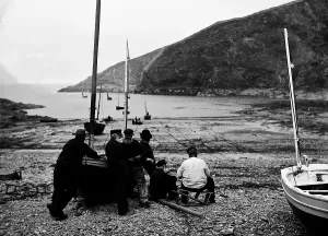Port Isaac Prints: Harbour Print, Port Isaac, Cornwall 1906