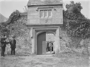 Victorian Era Photography Prints: Trenethick House, Gatehouse, Wendron, Cornwall. Early 1900s