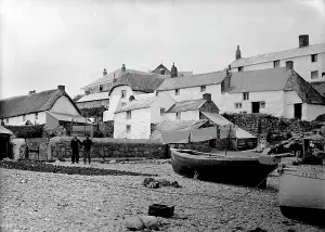 Porthallow, St Keverne, Cornwall. July 1912 Porthallow, St Keverne, Cornwall. July 1912