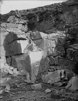 Tools Collection: Quarry in Mabe or Constantine, Cornwall. 1903-1904