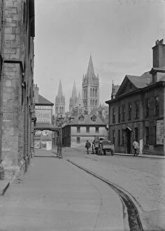 Great Houses Gallery: Quay Street, Truro, Cornwall. 1920s