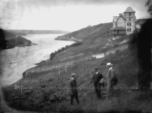 River Gannel, Newquay, Cornwall. 24th June 1910 River Gannel, Newquay, Cornwall. 24th June 1910