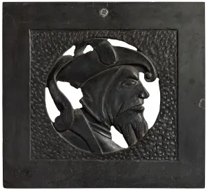 Slate Plaque, Neville Northy Burnard (1818-1878) Slate Plaque, Neville Northy Burnard (1818-1878)