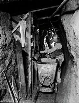 Timber Gallery: South Condurrow Mine, Camborne, Cornwall. June 1908