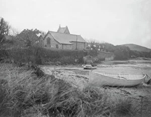 St Michaels Church, Porthilly, St Minver, Cornwall. Probably early 1900s