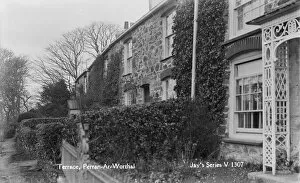 Images Dated 29th September 2018: The Terrace, Perranarworthal, Cornwall. April 1928