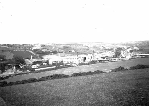 Tregaseal (Tregeseal) and the Foundry from Nancherrow Hill, St Just in Penwith, Cornwall Tregaseal (Tregeseal) and the Foundry from Nancherrow Hill, St Just in Penwith, Cornwall