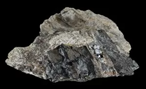 Images Dated 28th May 2013: Wolframite, Castle an Dinas Mine, St Columb Major, Cornwall, England