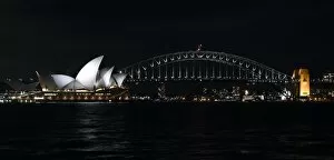 Australia-Environment-Climate-Warming-Energy-Earth Hour-Bridge-Sydney