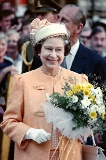 Images Dated 4th May 1988: Australia-Visit-Elisabeth II