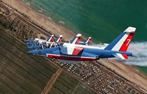 Images Dated 8th July 2001: Aviation-Patrouille De France