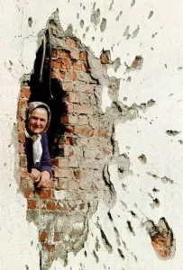 Offbeat Quirky Images Gallery: BOSNIA-ELDERLY WOMAN