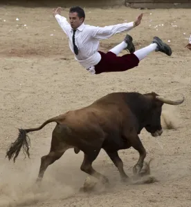 Colombia-Bullfighting-Recortadores Colombia-Bullfighting-Recortadores