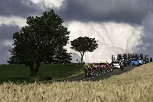Tour De France Gallery: CYCLING-FRA-TDF2018-POSTCARD-BREAKAWAY
