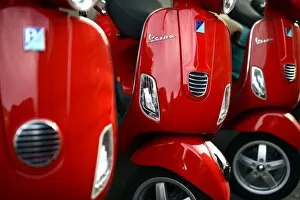 Images Dated 9th December 2013: Italy-Art-Theme-Colors-Vespa