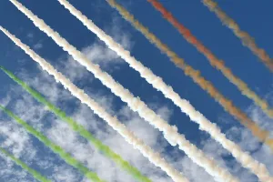 Offbeat Quirky Images Gallery: Italy-Republic-Day-Frecce