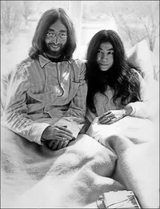 John Lennon and Yoko Ono Bed-In for Peace John Lennon and Yoko Ono Bed-In for Peace