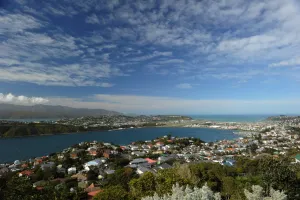 <b class=qtipBold><figcaption>New Zealand-Wellington-View</figcaption></b><br>A view of Wellington from Mount Victoria Lookout during the Rugby World Cup. AFP PHOTO/Peter PARKS / AFP PHOTO / PETER PARKS<br><em>© Copyright Agence France-Presse (AFP) - All Rights Reserved</em> New Zealand-Wellington-View