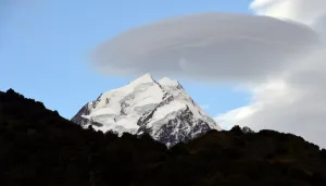 <b class=qtipBold><figcaption>Nzealand-Mt Cook</figcaption></b><br>A photo taken on Febraury 25, 2015, shows the peak of New Zealand's highest mountain Mt Cook - also known by it's Maori name of Aoraki - which sits in the Southern Alps on the South Island at a height of 3, 724 metres (12, 218 ft). AFP PHOTO / William WEST<br><em>© Copyright Agence France-Presse (AFP) - All Rights Reserved</em> Nzealand-Mt Cook