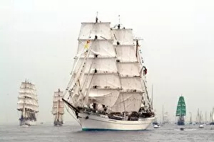 Images Dated 22nd July 2003: Sailing-Tall Ships-Poland-Sedov