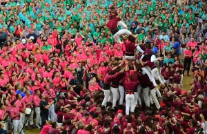 Spain-Catalonia-Human-Towers-Castels Spain-Catalonia-Human-Towers-Castels