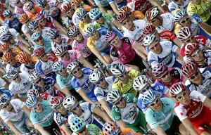 90th Tour de France Cyclists Print