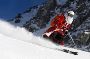 Offbeat 2015 Gallery: Switzerland-Santa-Offbeat-Ski