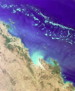 Us-Satellite Image-Great Barier Reef Us-Satellite Image-Great Barier Reef